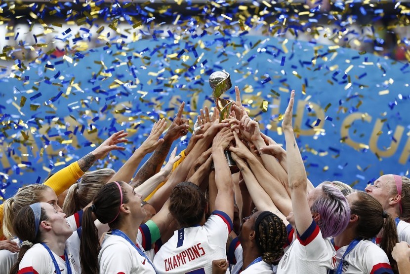 Kalahkan Lawannya, Tim Sepak Bola Wanita AS Keluar Sebagai Pemenangnya Tahun Ini